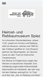 Mobile Screenshot of museum-spiez.ch
