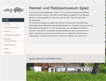 Tablet Screenshot of museum-spiez.ch